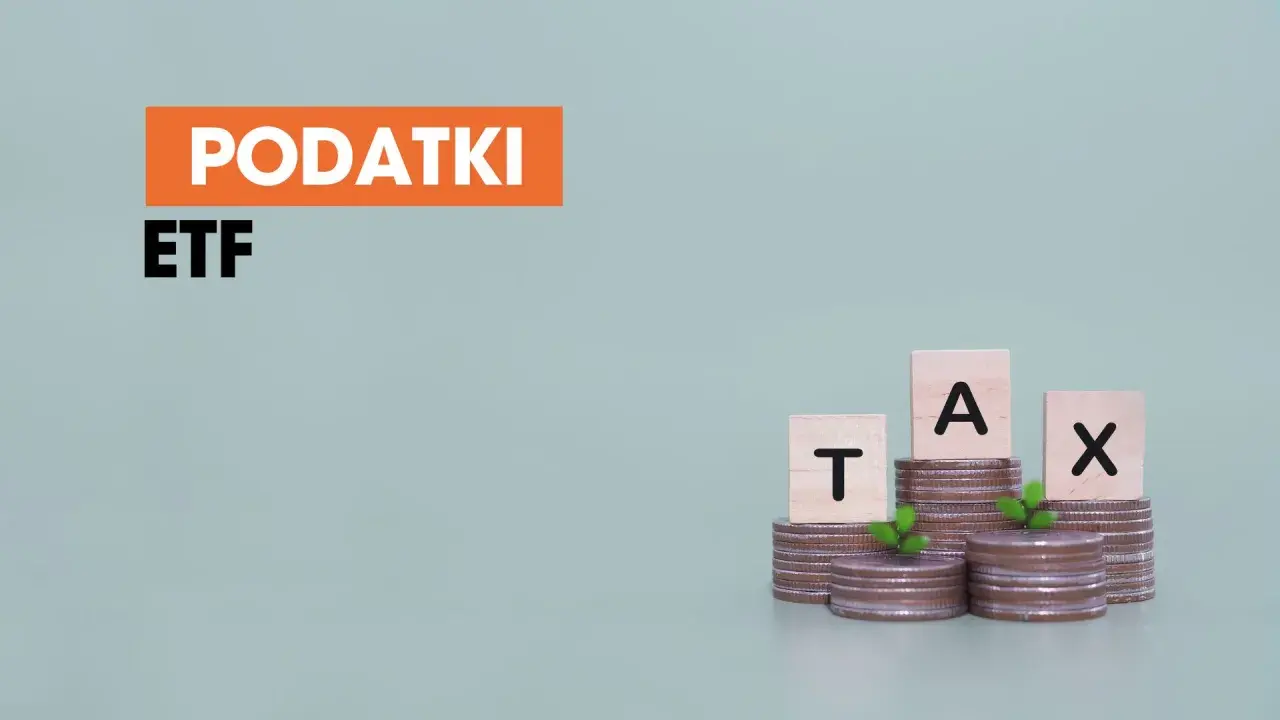 Podatki ETF. Stosy monet z literami T, A, X symbolizują ulga ustawowa.